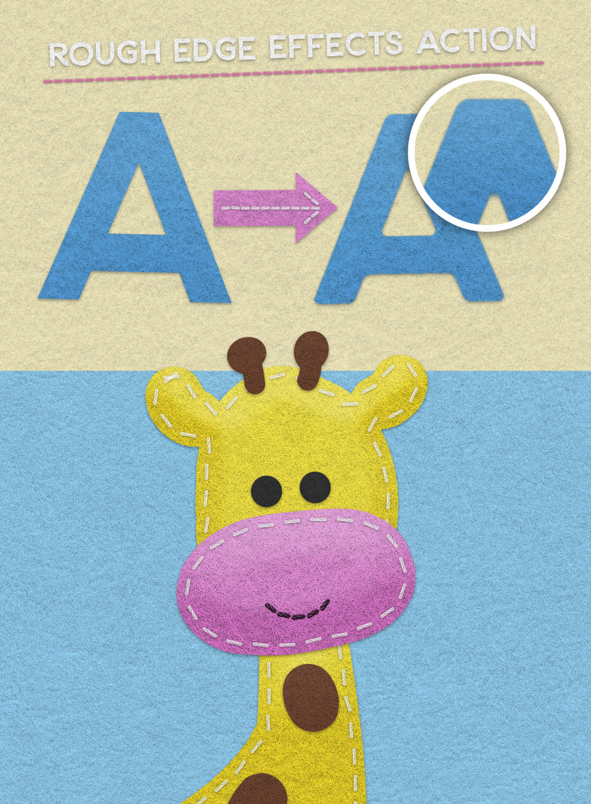 Felt Craft Kit for Adobe Photoshop