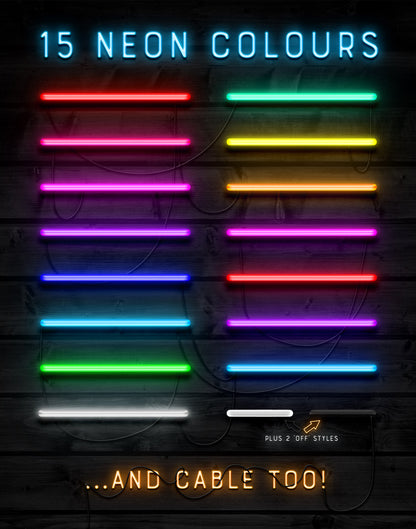 Neon Lights Photoshop Layer Styles