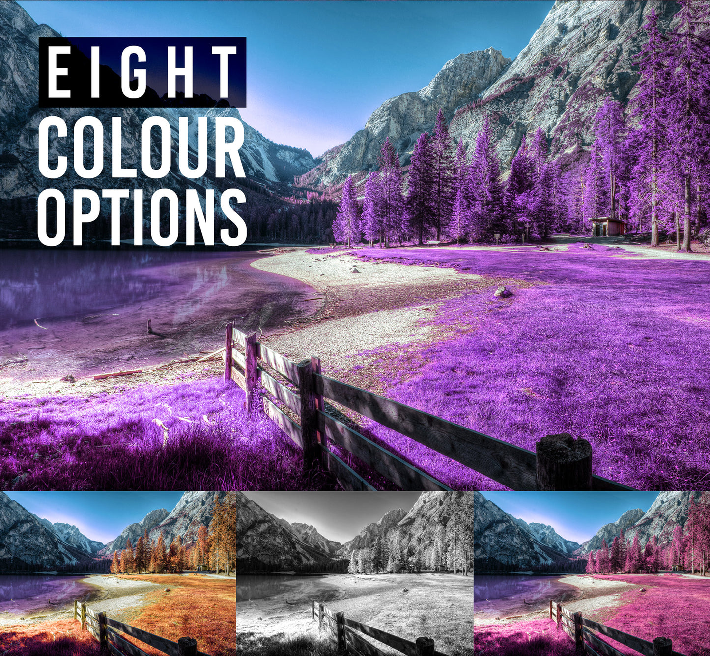 Infrared Photo Effect Actions