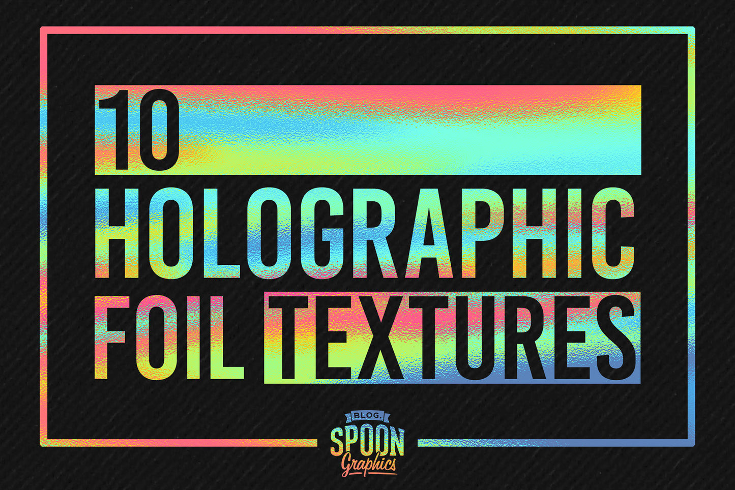 10 Iridescent Holographic Textures