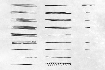 Linocut & Woodcut Illustrator Brushes