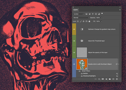 Xerox Grunge Smart PSD